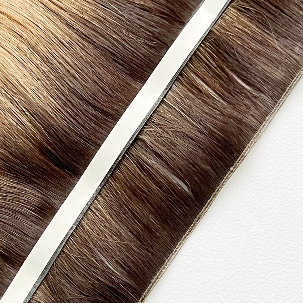 Thick Genius Tape Weft Virgin Remy Human Hair Extensions